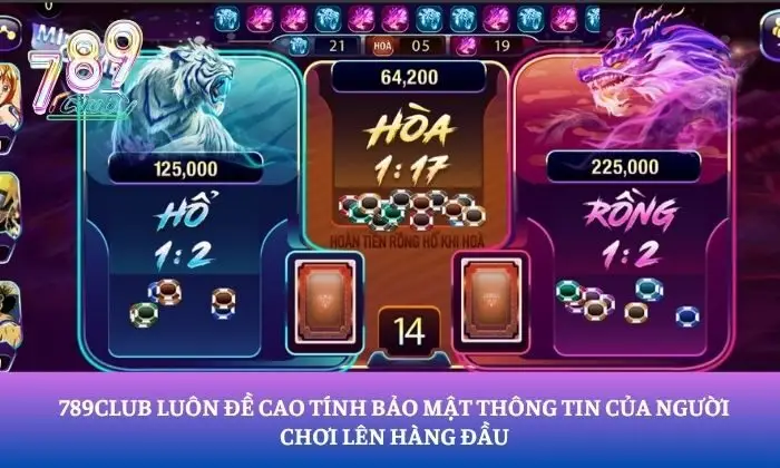 Chính sách bảo mật 789Club luôn đề cao tính bảo mật thông tin của người chơi lên hàng đầu