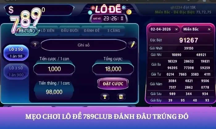 lô đề 789Club