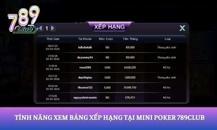 Mini Poker 789Club