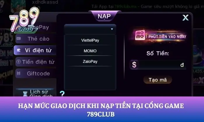 nạp tiền 789Club