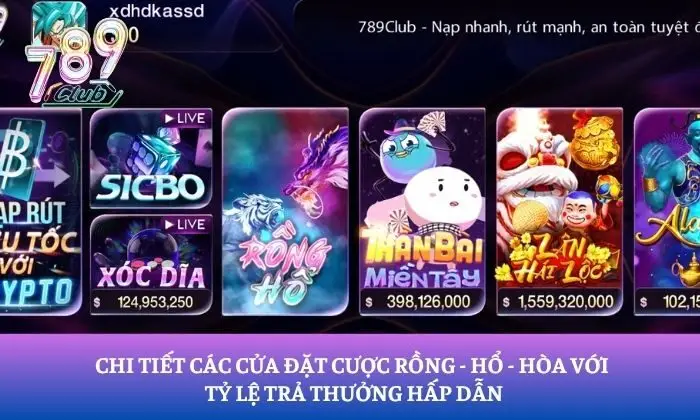Rồng Hổ 789Club Rồng Hổ 789Club