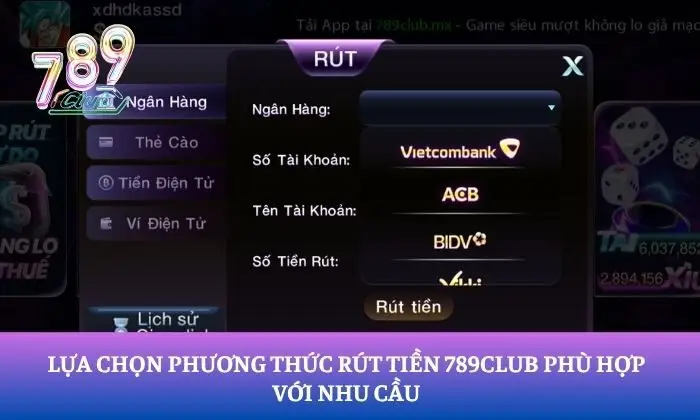 Rút tiền 789Club Rút tiền 789Club